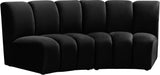 Infinity Modular Sectional Sofa - Luxurious Soft Upholstery with Deep Channel Tufting Design