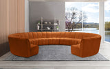 Infinity 11-Piece Modular Sectional Sofa - Contemporary Design with Deep Channel Tufting Comfort