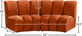 Infinity Modular Sectional Sofa - Luxurious Soft Upholstery with Deep Channel Tufting Design