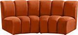 Infinity Modular Sectional Sofa - Luxurious Soft Upholstery with Deep Channel Tufting Design