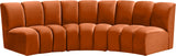 Infinity Modular Sectional Sofa - Soft Velvet Upholstery, Deep Tufting, Contemporary Design, Versatile Style