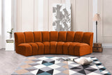 Infinity Modular Sectional Sofa - Soft Velvet Upholstery, Deep Tufting, Contemporary Design, Versatile Style