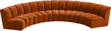 Infinity Modular 5-Piece Sectional Sofa - Luxurious Deep Channel Tufting & Modern Design Elegance
