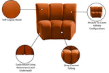 Infinity Modular Chair - Stylish Contemporary Seating with Soft Velvet and Deep Channel Tufting