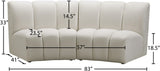 Infinity Modular Sectional Sofa - Luxurious Soft Upholstery with Deep Channel Tufting Design