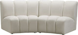 Infinity Modular Sectional Sofa - Luxurious Soft Upholstery with Deep Channel Tufting Design