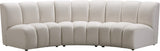 Infinity Modular Sectional Sofa - Soft Velvet Upholstery, Deep Tufting, Contemporary Design, Versatile Style