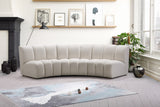 Infinity Modular Sectional Sofa - Soft Velvet Upholstery, Deep Tufting, Contemporary Design, Versatile Style