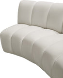 Infinity Modular 5-Piece Sectional Sofa - Luxurious Deep Channel Tufting & Modern Design Elegance