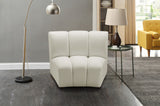 Infinity Modular Chair - Stylish Contemporary Seating with Soft Velvet and Deep Channel Tufting