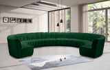 Infinity 10-Piece Modular Sectional Sofa: Luxurious Deep Channel Tufting for Ultimate Comfort
