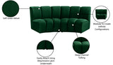 Infinity Modular Sectional Sofa - Luxurious Soft Upholstery with Deep Channel Tufting Design