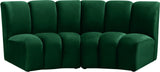 Infinity Modular Sectional Sofa - Luxurious Soft Upholstery with Deep Channel Tufting Design