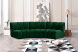 Infinity Modular Sectional Sofa - Soft Velvet Upholstery, Deep Tufting, Contemporary Design, Versatile Style