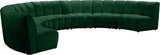 Infinity Modular 7-Piece Sectional Sofa - Soft Velvet, Contemporary Design for Versatile Living Spaces