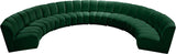 Infinity Modular 8-Piece Sectional Sofa - Luxurious Deep Channel Tufting for Stylish Comfort