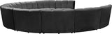 Infinity 10-Piece Modular Sectional Sofa: Luxurious Deep Channel Tufting for Ultimate Comfort