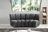 Infinity Modular Sectional Sofa - Luxurious Soft Upholstery with Deep Channel Tufting Design