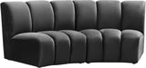 Infinity Modular Sectional Sofa - Luxurious Soft Upholstery with Deep Channel Tufting Design