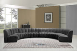 Infinity Modular 8-Piece Sectional Sofa - Luxurious Deep Channel Tufting for Stylish Comfort