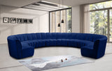 Infinity 10-Piece Modular Sectional Sofa: Luxurious Deep Channel Tufting for Ultimate Comfort