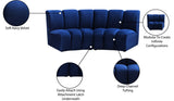 Infinity Modular Sectional Sofa - Luxurious Soft Upholstery with Deep Channel Tufting Design