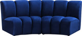 Infinity Modular Sectional Sofa - Luxurious Soft Upholstery with Deep Channel Tufting Design