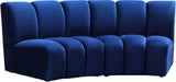 Infinity Modular Sectional Sofa - Luxurious Soft Upholstery with Deep Channel Tufting Design