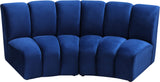 Infinity Modular Sectional Sofa - Luxurious Soft Upholstery with Deep Channel Tufting Design