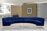 Infinity Modular 8-Piece Sectional Sofa - Luxurious Deep Channel Tufting for Stylish Comfort
