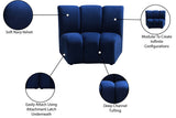 Infinity Modular Chair - Stylish Contemporary Seating with Soft Velvet and Deep Channel Tufting