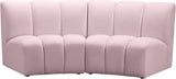 Infinity Modular Sectional Sofa - Luxurious Soft Upholstery with Deep Channel Tufting Design