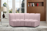 Infinity Modular Sectional Sofa - Luxurious Soft Upholstery with Deep Channel Tufting Design