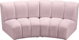 Infinity Modular Sectional Sofa - Luxurious Soft Upholstery with Deep Channel Tufting Design