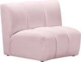 Infinity Modular Chair - Stylish Contemporary Seating with Soft Velvet and Deep Channel Tufting