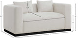 Alfie Loveseat - Cozy Contemporary Design with Plush Comfort, Perfect for Your Living Room Retreat