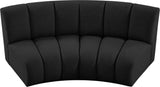 Infinity Boucle Fabric Contemporary 2-Piece Modular Sectional with Deep Channel Tufting Design
