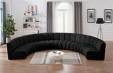 Infinity Modular Sectional Sofa - Contemporary 7pc Design with Deep Channel Tufting for Comfort