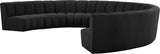 Infinity Boucle Fabric Modular Sectional Sofa – Luxurious Deep Channel Tufting & Contemporary Design