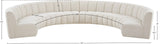 Infinity Boucle Fabric Modular Sectional Sofa – Luxurious Deep Channel Tufting & Contemporary Design