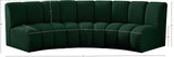 Infinity Modular Sectional Sofa - Contemporary 3-Piece Design with Deep Channel Tufting Comfort