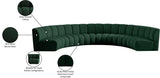 Infinity Boucle Fabric Modular Sectional Sofa - Contemporary Design with Deep Channel Tufting Comfort