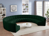 Infinity Boucle Fabric Modular Sectional Sofa - Contemporary Design with Deep Channel Tufting Comfort