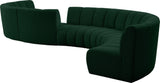 Infinity Boucle Fabric Modular Sectional Sofa – Luxurious Deep Channel Tufting & Contemporary Design