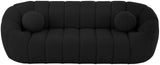 Elijah Contemporary Sofa with Deep Channel Tufting and Cozy Accent Pillow for Ultimate Comfort