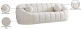 Elijah Contemporary Sofa with Deep Channel Tufting and Cozy Accent Pillow for Ultimate Comfort