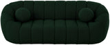 Elijah Contemporary Sofa with Deep Channel Tufting and Cozy Accent Pillow for Ultimate Comfort