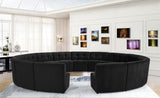 Limitless Modular Sectional Sofa Set - 15 Piece Contemporary Design with Button Tufting Elegance