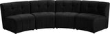 Limitless 4-Piece Modular Sectional - Contemporary Comfort with Soft Upholstery & Stylish Tufting