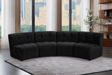 Limitless 4-Piece Modular Sectional - Contemporary Comfort with Soft Upholstery & Stylish Tufting